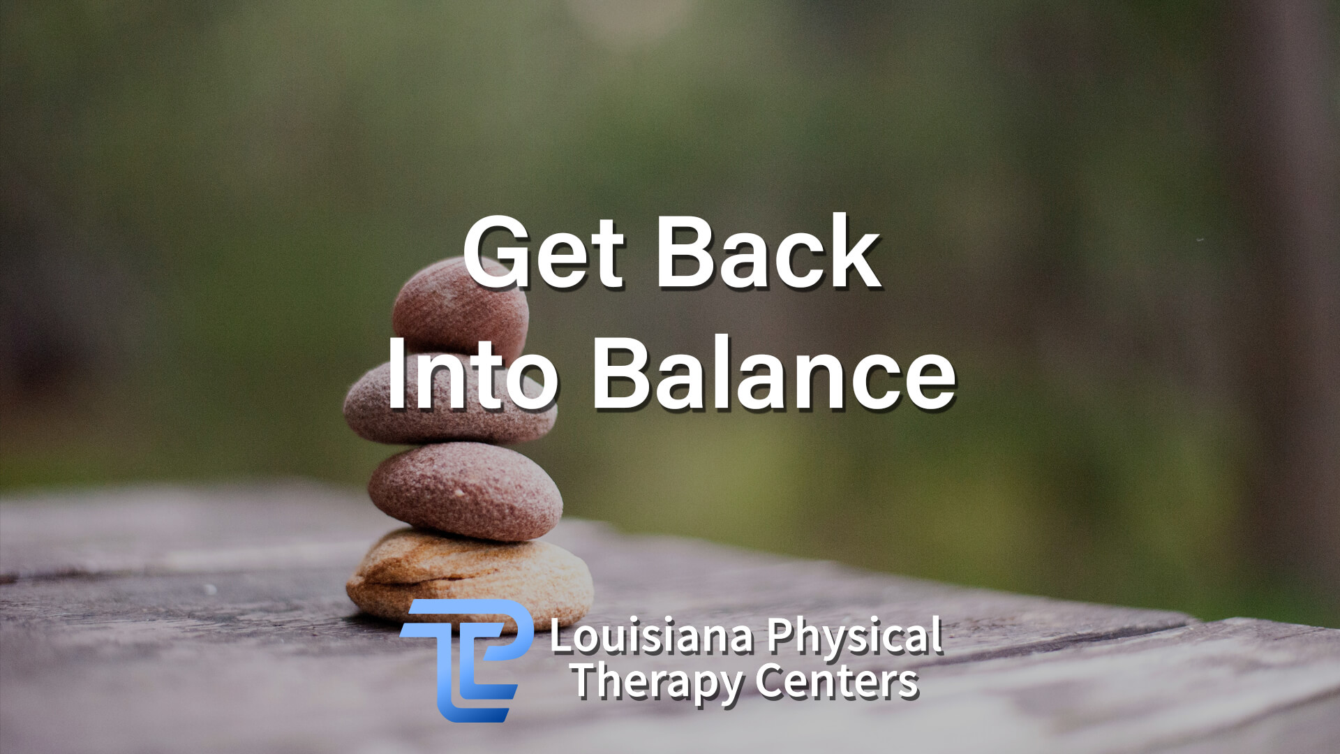 Get Back Into Balance